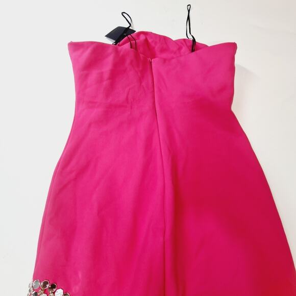 NBD Amaara Midi Dress in Fuchsia Medium - Picture 6 of 12